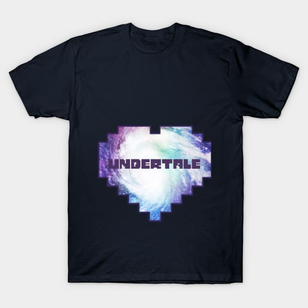 Undertale Logo T-Shirt by rainbowsunset